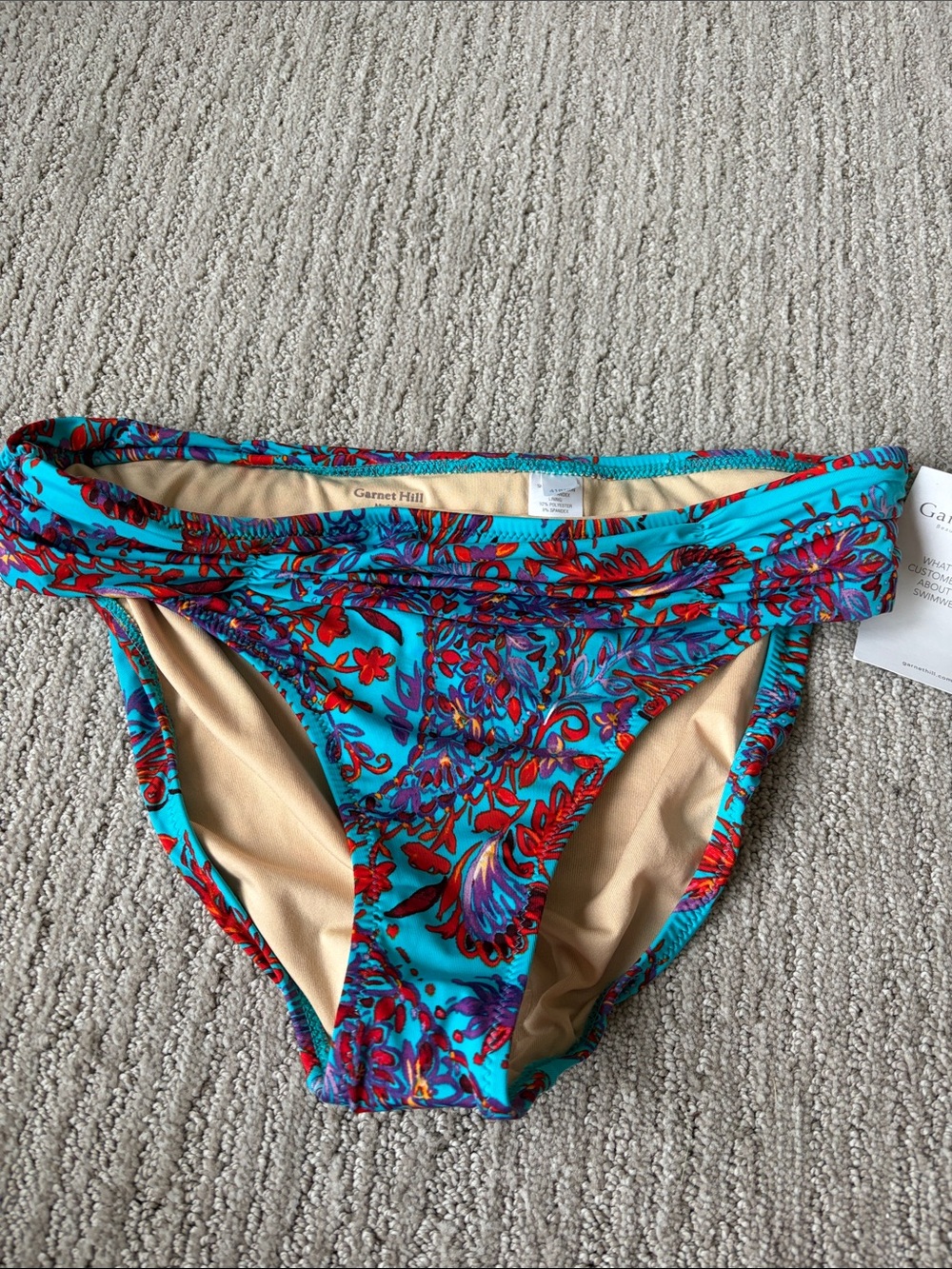 NWT Garnet Hill Bikini Bottoms